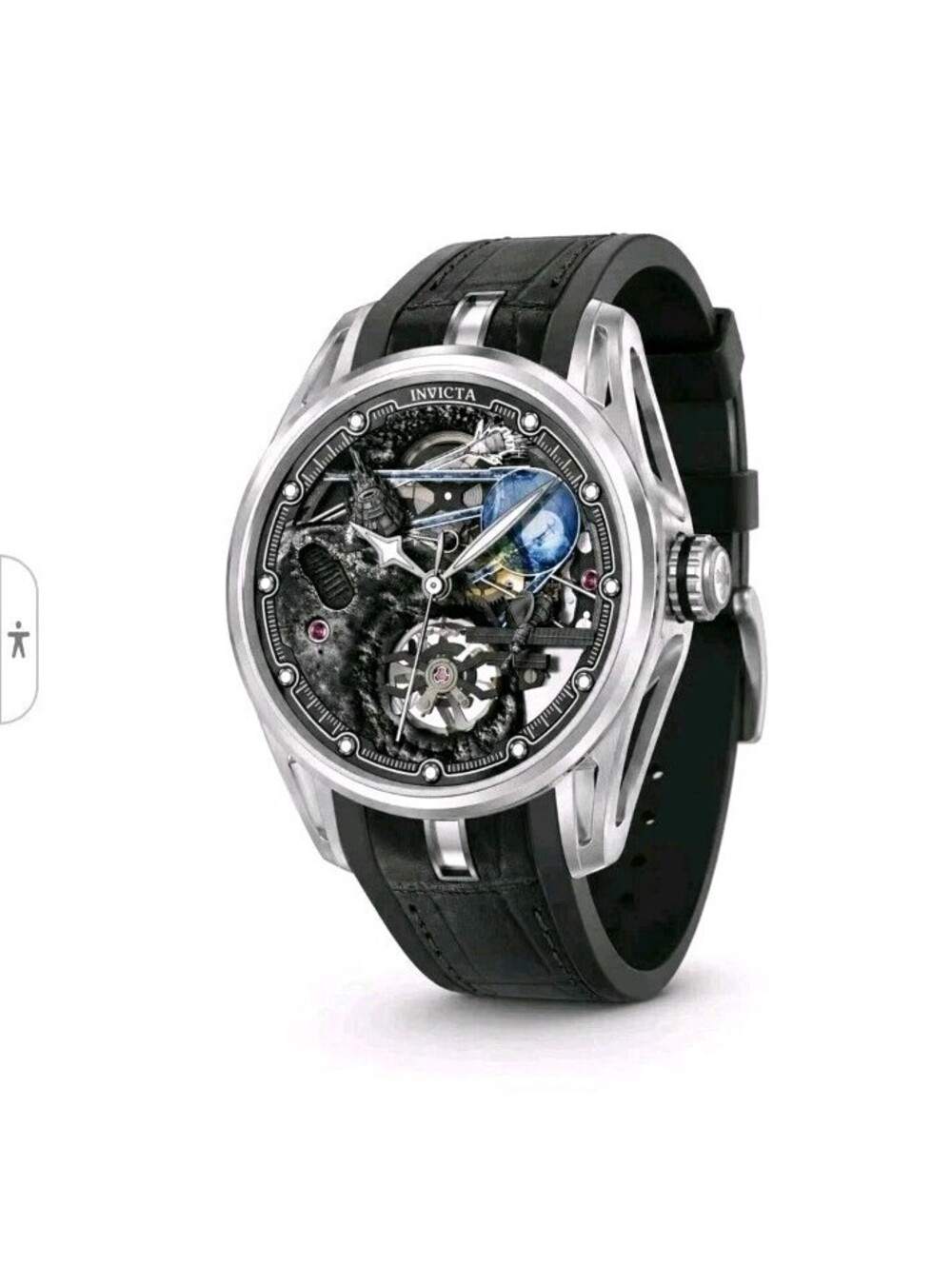 Invicta Celestial Naosia Automatic Men's Watch - 45mm, Black - 69527 - New